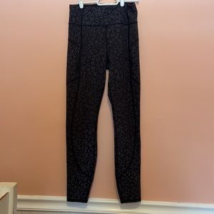 Women’s Cheetah Print Athleta Rainier Reflective Tight